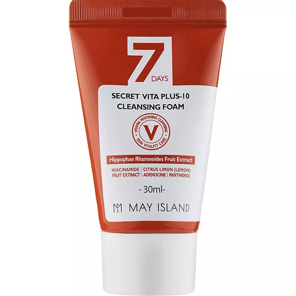 May Island 7 Days Secret Vita Plus-10 Cleansing Foam ����������� ���� ��� �������� � ����������� ���������� (����)
