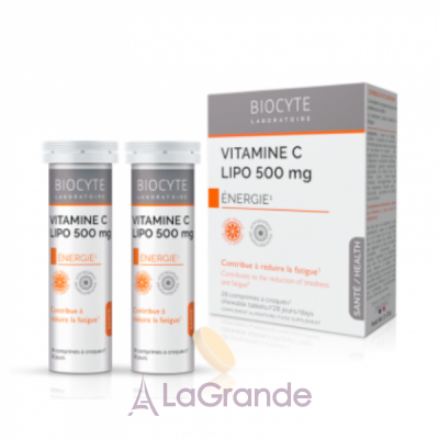 Biocyte Vitamine C Lipo 500mg      