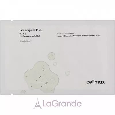 Celimax The Real Cica Calming Ampoule Mask       