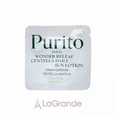 Purito Seoul Wonder Releaf Centella Daily Sun Lotion SPF50+    