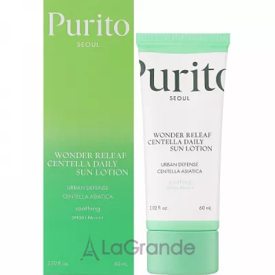 Purito Seoul Wonder Releaf Centella Daily Sun Lotion SPF50+    