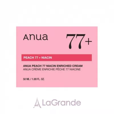 Anua Peach 77% Niacin Enriched Cream    