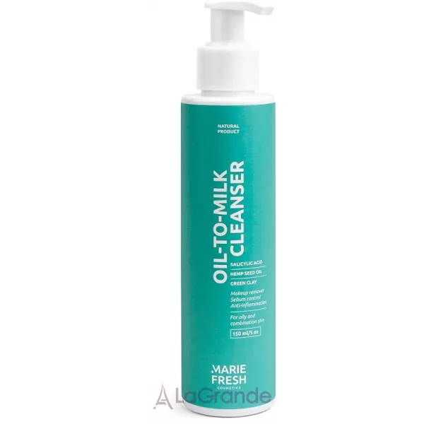 Marie Fresh Cosmetics Oil-to-milk Cleanser For Oily Skin ������������ �����-���� ��� ��������������� � ������ ���� 3�1