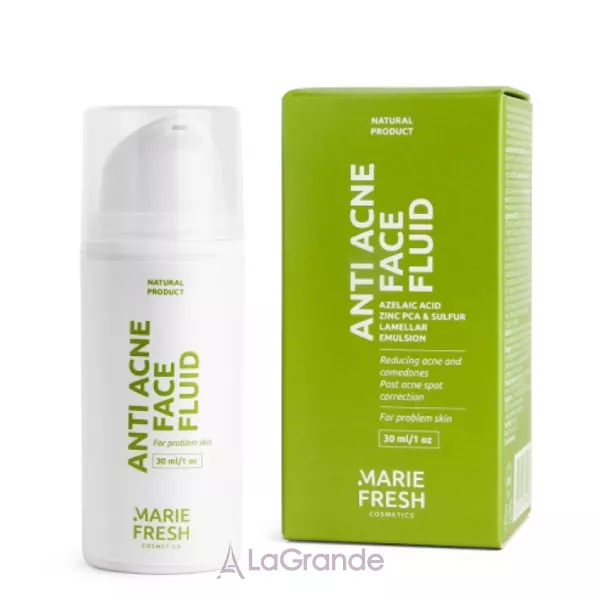 Marie Fresh Cosmetics Clarifying face fluid ����-���� ����-����� � ����������� �������� ��� ���������� ����