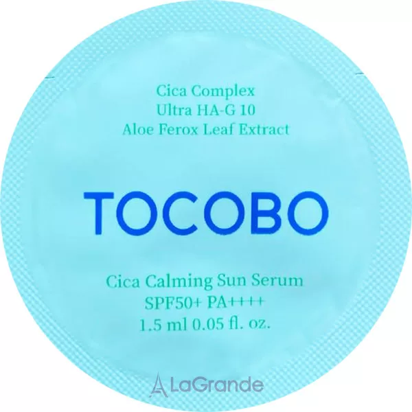 Tocobo Cica Calming Sun Serum SPF50+ PA++++ ������������ ��������� ��� ������� ���� (������)