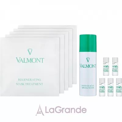 Valmont Intensive Care Regenerating Mask Treatment       (mask/5x35g + serum/5x1.8ml + water/60ml)