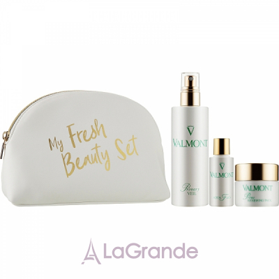 Valmont Fresh Beauty Retail Set  (f/spray/150ml + aqua/30ml + f/mask/30ml + bag)