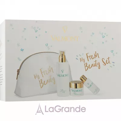 Valmont Fresh Beauty Retail Set  (f/spray/150ml + aqua/30ml + f/mask/30ml + bag)