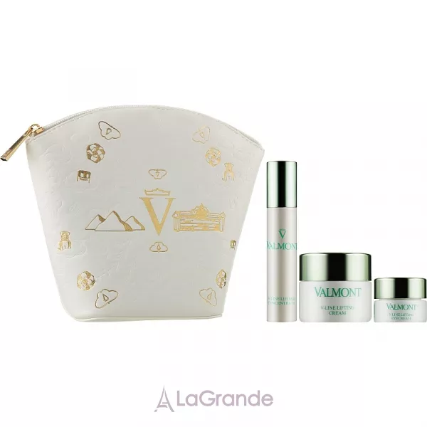 Valmont V-Line Lifting Discovery Set ���� (f/cr/30ml + eye/cr/5ml + f/conc/15ml + bag)