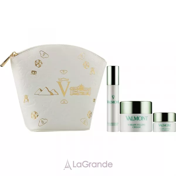 Valmont V-Shape Firming Discovery Set ���� (f/cr/30ml + f/conc/15ml + eye/cr/5ml + bag)