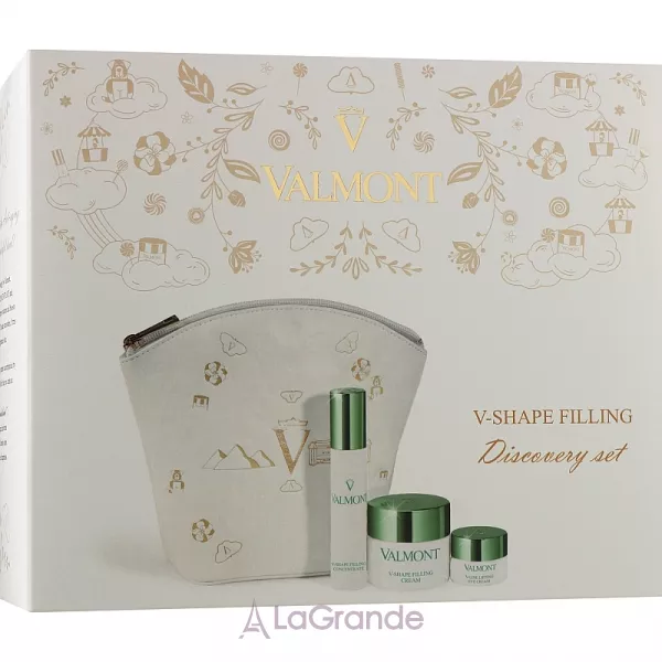 Valmont V-Shape Firming Discovery Set ���� (f/cr/30ml + f/conc/15ml + eye/cr/5ml + bag)