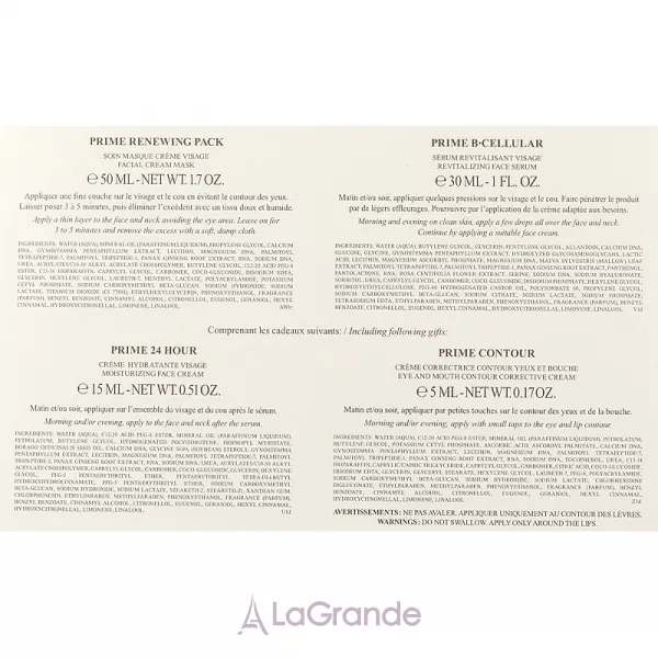Valmont Renewing Pack Set Pink �����, ������� �������� (f/mask/50ml + f/ser/30ml + eye/cr/5ml + f/cr/15ml)