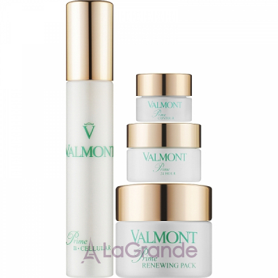 Valmont Renewing Pack Set Gold ,   (f/mask/50ml + f/ser/30ml + eye/cr/5ml + f/cr/15ml)