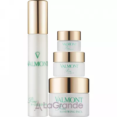 Valmont Renewing Pack Set Gold ,   (f/mask/50ml + f/ser/30ml + eye/cr/5ml + f/cr/15ml)