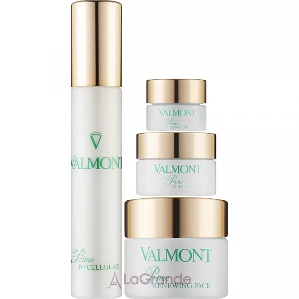 Valmont Renewing Pack Set Gold ����, ������ �������� (f/mask/50ml + f/ser/30ml + eye/cr/5ml + f/cr/15ml)