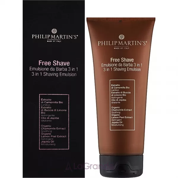 Philip Martin's Free Shave 3 in 1 Shaving Emulsion �������� ��, ��� � ����� ������