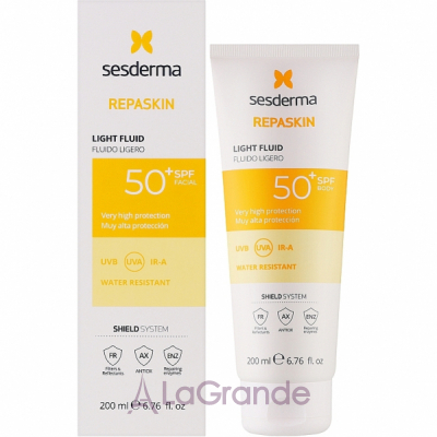 SesDerma Laboratories Repaskin Light Fluid SPF50    