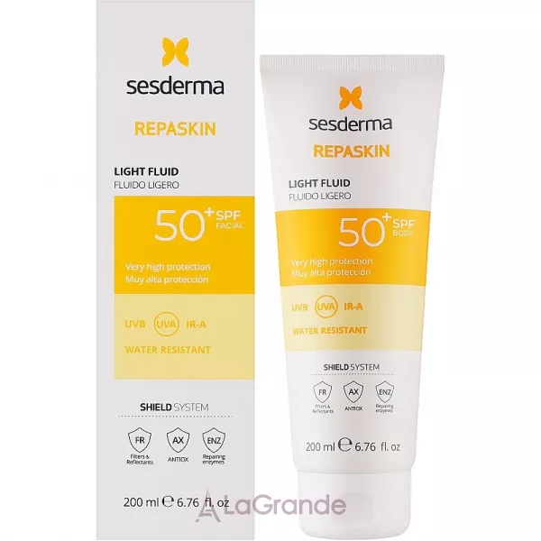 SesDerma Laboratories Repaskin Light Fluid SPF50 ������ ����� ��� ���