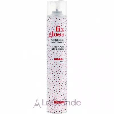 Glossco Fix Gloss Flexible Strong Hairspray Fixe     