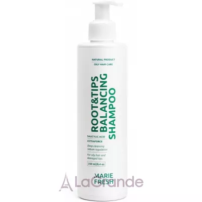 Marie Fresh Cosmetics  Root & Tips Balancing Shampoo        