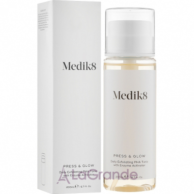 Medik8 Press & Glow Daily Exfoliating PHA Tonic With Enzyme Activator   