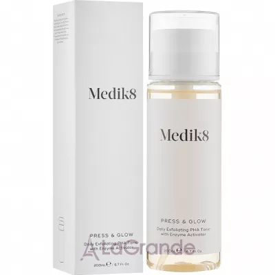 Medik8 Press & Glow Daily Exfoliating PHA Tonic With Enzyme Activator   