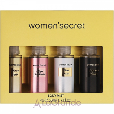 Women'Secret Pure Charm     (b/mist/50ml*4)