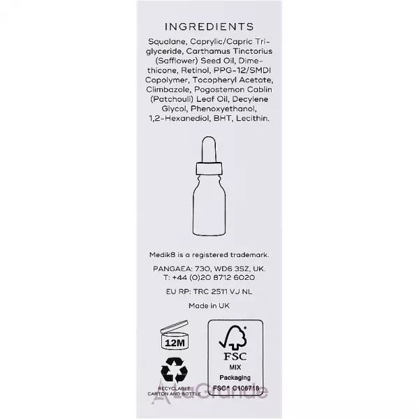 Medik8 Intelligent Retinol 6TR ������ ����������� ��������� � ��������� 0,6%