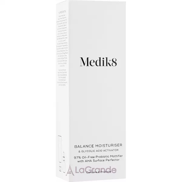 Medik8 Balance Moisturiser with Glycolic Acid Activator �����: ���� ��� ���������� ���� � ������������ � ����������� � ���������� �������� (cr/50ml + activator/10ml)