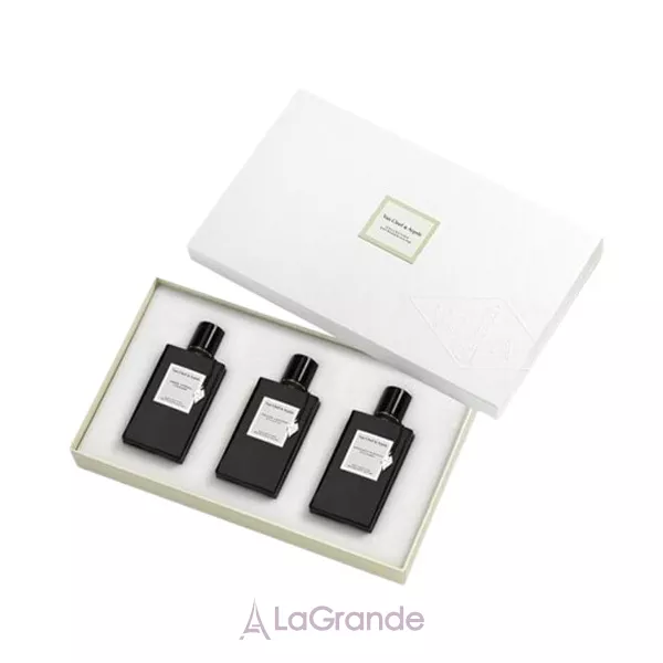 Van Cleef & Arpels Collection Extraordinaire Set ����� (��������������� ���� Ambre Imperial + 45 �� + Orchidee Leather 45 �� + Moonlight Patchouli 45 ��)