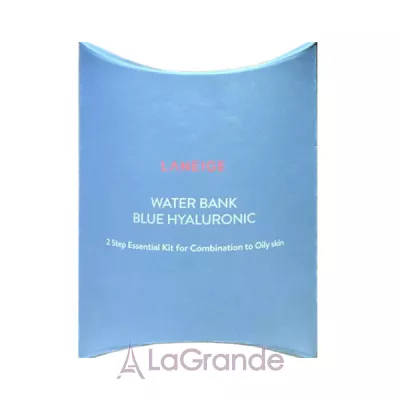 Laneige Water Bank Blue Hyaluronic 2 Step Essential Kit for Combination to Oily Skin       