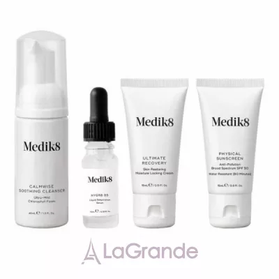 Medik8 Post Treatment Kit  (f/cleanser/40ml + ser/10ml + f/cr/15ml + f/cr/15ml)