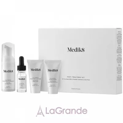 Medik8 Post Treatment Kit  (f/cleanser/40ml + ser/10ml + f/cr/15ml + f/cr/15ml)