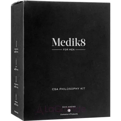 Medik8 The CSA Philosophy Kit For Men    (cr/50ml + ser/15ml + ser/30ml + gel/40ml)