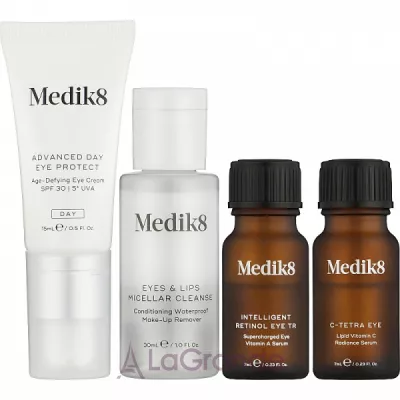 Medik8 The CSA Kit Eye        (serum/7 ml + cr/15 ml + serum/7 ml + cleanser/30 ml)