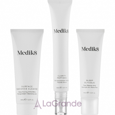 Medik8 Reflection Travel Kit  (gel/40ml + serum/30ml + peel/30ml)