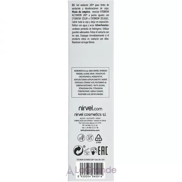 LeviSsime Eyebrow Activator ���������� ������ ��� ������ 6%