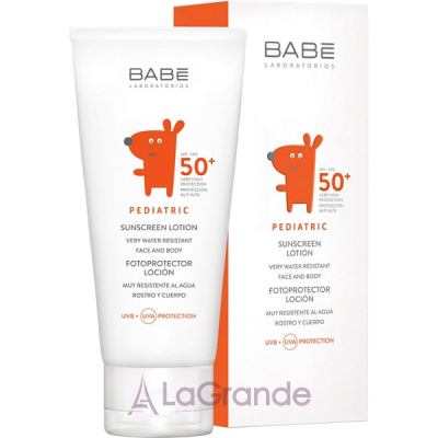 Babe Laboratorios Sunscreen Lotion        SPF 50+