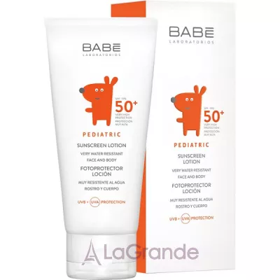 Babe Laboratorios Sunscreen Lotion        SPF 50+