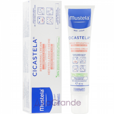 Mustela Cicastela Repairing Cream Irritated Skin        