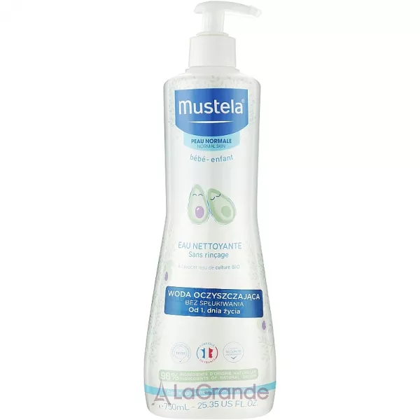 Mustela Bebe No-Rinse Cleansing Water г���� ��� �������� ����
