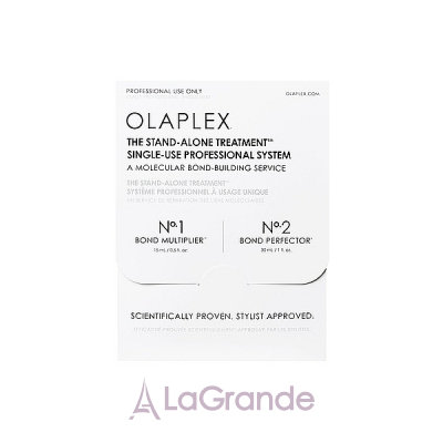 Olaplex The Stand-Alone Treatment  (h/concentrate/15ml + h/elixir/30ml)