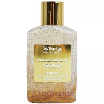 Top Beauty Pefumed Shimer Oil Gold SPF 20      