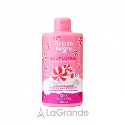 Tulipan Negro Kiss Strawberry & Cream Body Lotion    