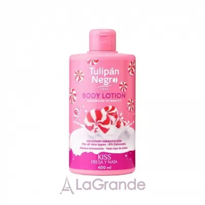 Tulipan Negro Kiss Strawberry & Cream Body Lotion    