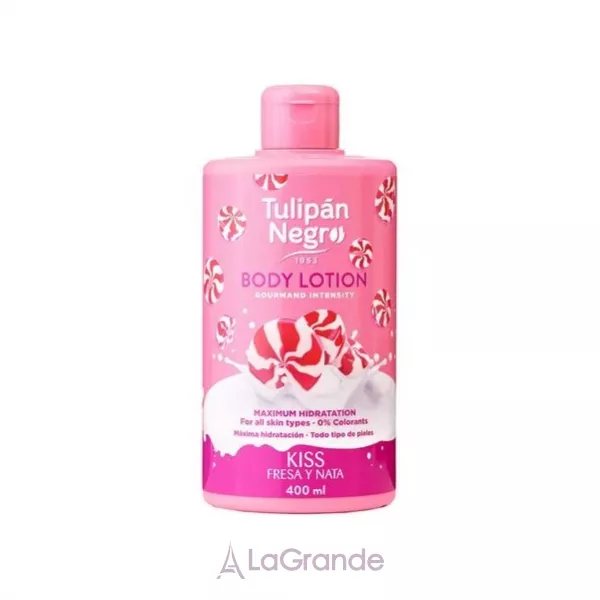 Tulipan Negro Kiss Strawberry & Cream Body Lotion ������ ��� ���� 