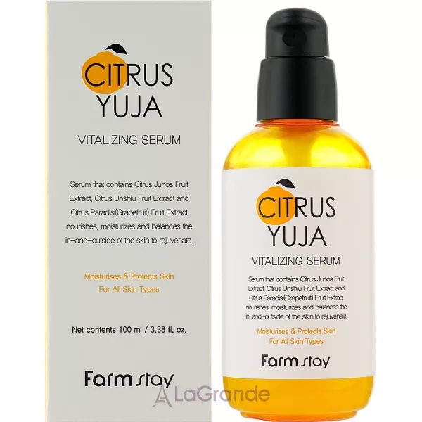 FarmStay Citrus Yuja Vitalizing Serum ��������� � ���������� ����