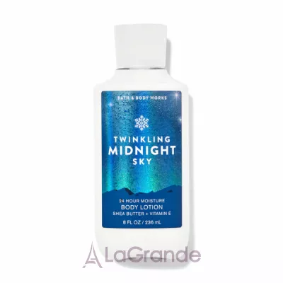 Bath & Body Works Twinkling Midnight Sky Body Lotion    Twinkling Midnight Sky