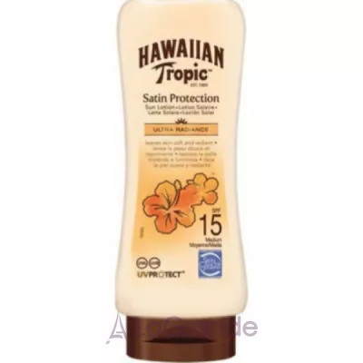 Hawaiian Tropic Satin Protection Sun Lotion SPF 15     SPF 15