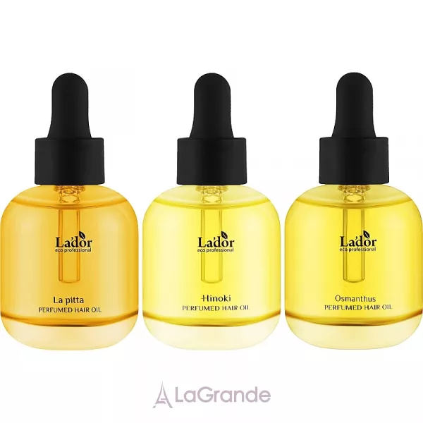 La'dor Perfumed Hair Oil Trio Set ����� ��������������� ����� ��� ����� (h/oil/3x30ml)